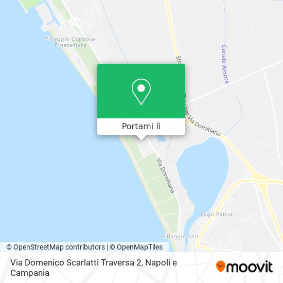 Mappa Via Domenico Scarlatti Traversa 2