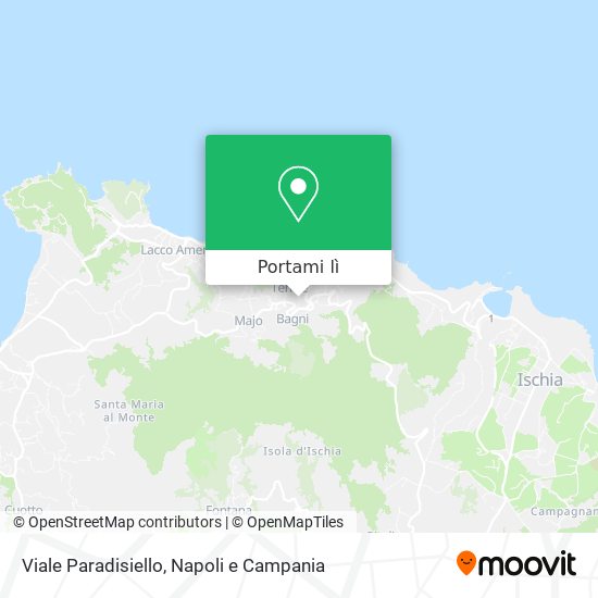 Mappa Viale Paradisiello