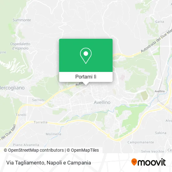 Mappa Via Tagliamento