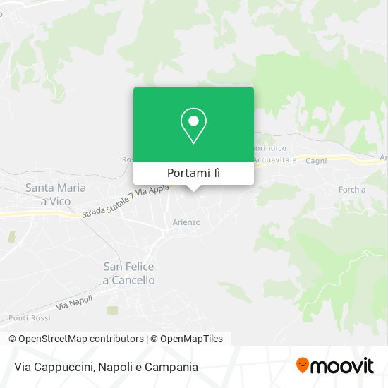 Mappa Via Cappuccini