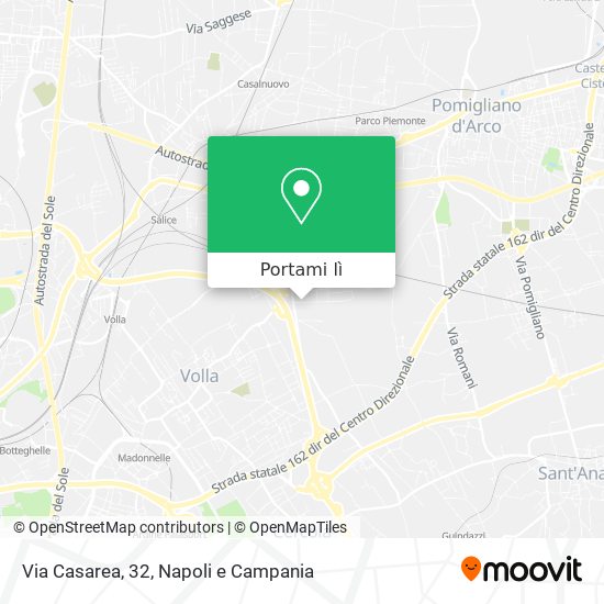 Mappa Via Casarea, 32