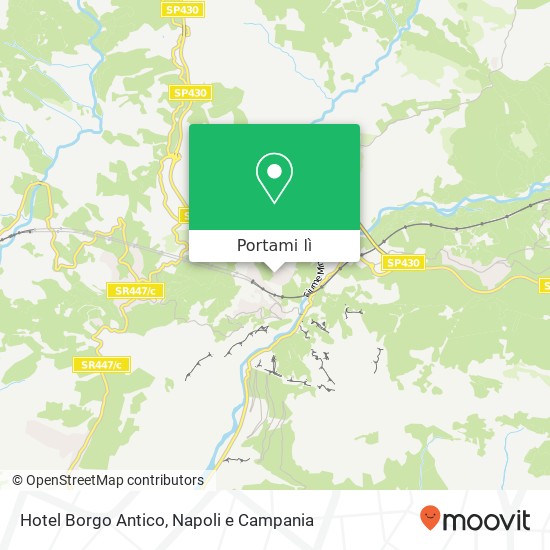 Mappa Hotel Borgo Antico