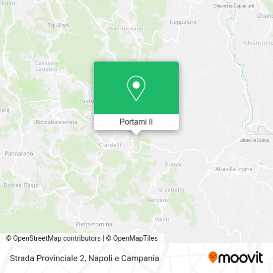 Mappa Strada Provinciale 2
