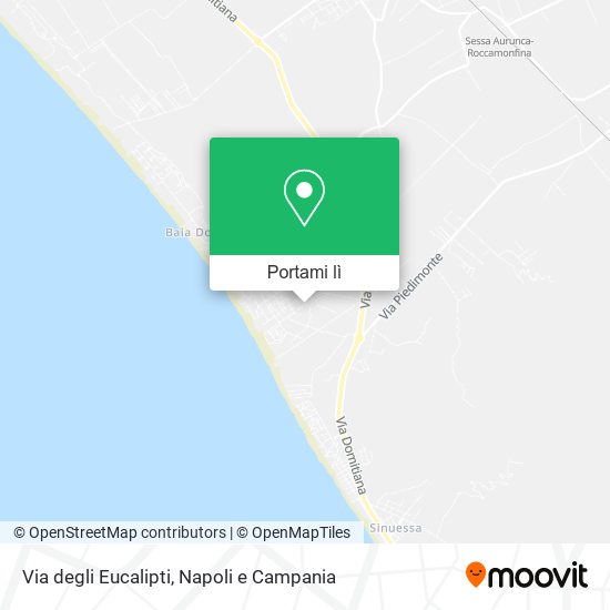 Mappa Via degli Eucalipti