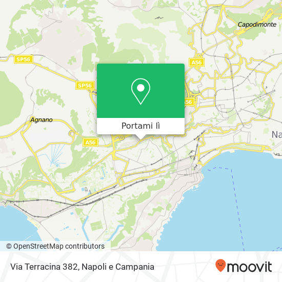 Mappa Via Terracina  382