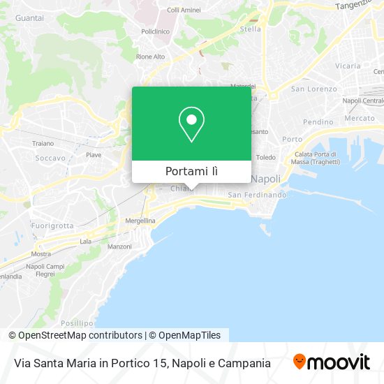 Mappa Via Santa Maria in Portico  15