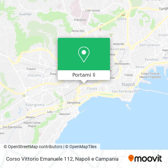 Mappa Corso Vittorio Emanuele 112