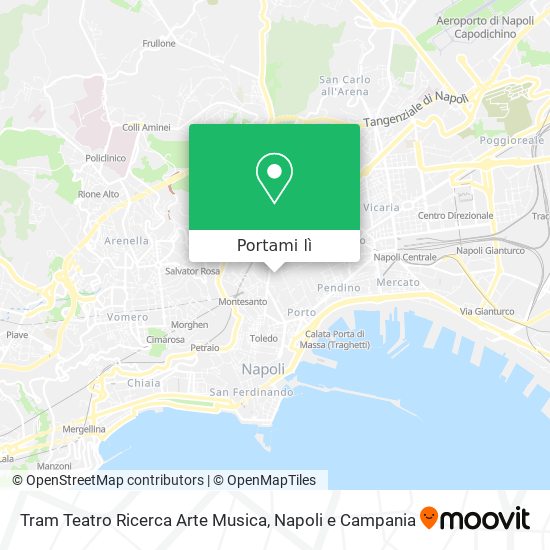 Mappa Tram Teatro Ricerca Arte Musica