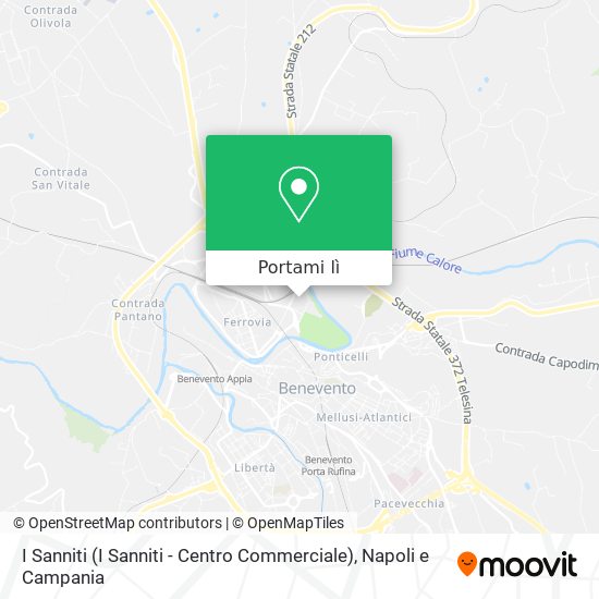 Mappa I Sanniti (I Sanniti - Centro Commerciale)