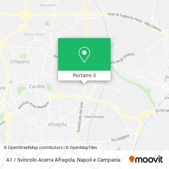Mappa A1 / Svincolo Acerra Afragola