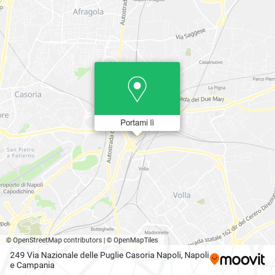 Mappa 249 Via Nazionale delle Puglie Casoria Napoli