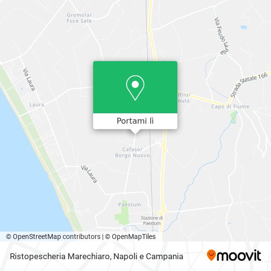 Mappa Ristopescheria Marechiaro
