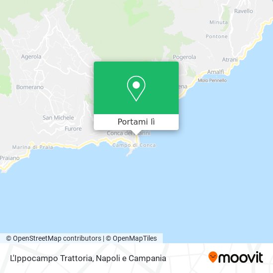 Mappa L'Ippocampo Trattoria
