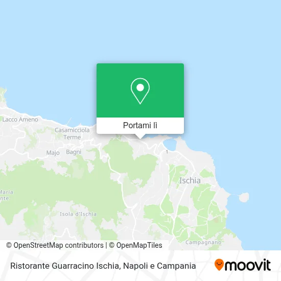Mappa Ristorante Guarracino Ischia