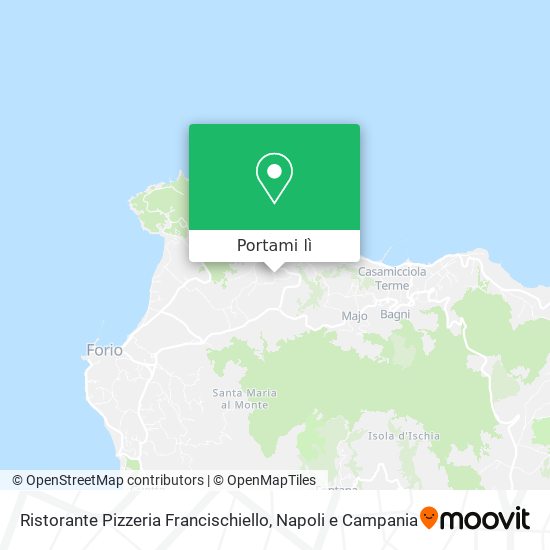 Mappa Ristorante Pizzeria Francischiello