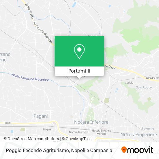 Mappa Poggio Fecondo Agriturismo