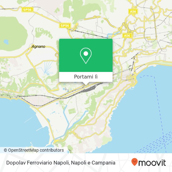 Mappa Dopolav Ferroviario Napoli
