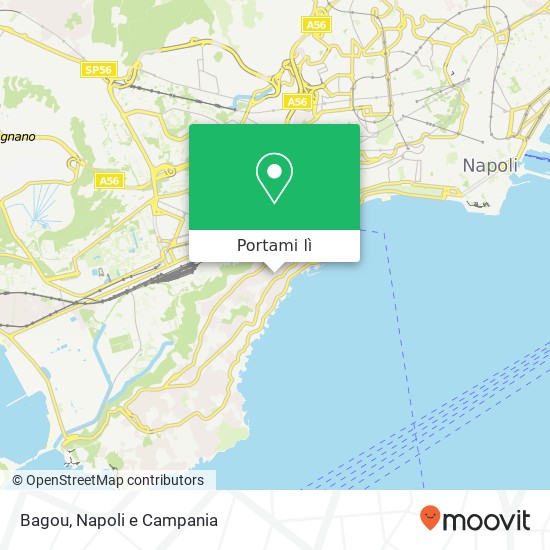 Mappa Bagou, Via Plauto, 102 80122 Napoli