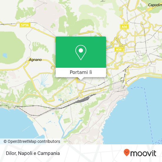 Mappa Dilor, Via Luigi Pirandello, 21 80125 Napoli