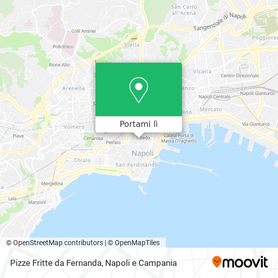 Mappa Pizze Fritte da Fernanda