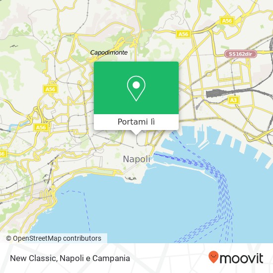 Mappa New Classic, Via Toledo, 317 80134 Napoli