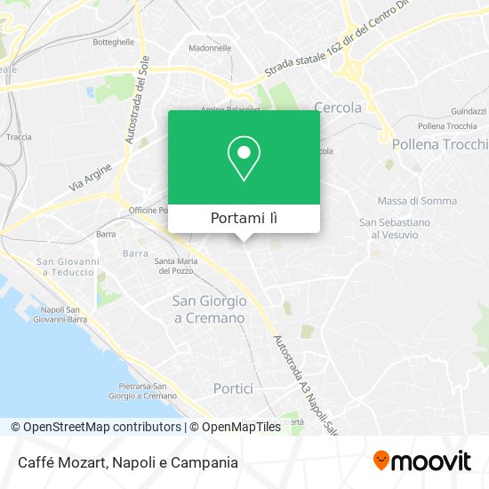 Mappa Caffé Mozart