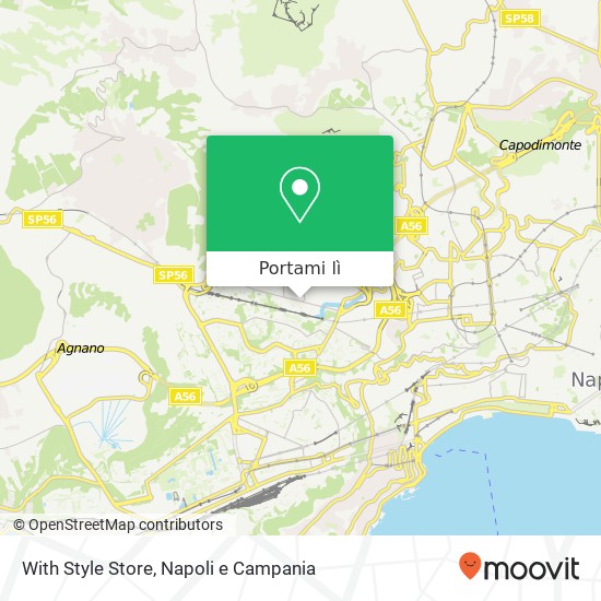 Mappa With Style Store, Via dell'Epomeo, 139 80126 Napoli
