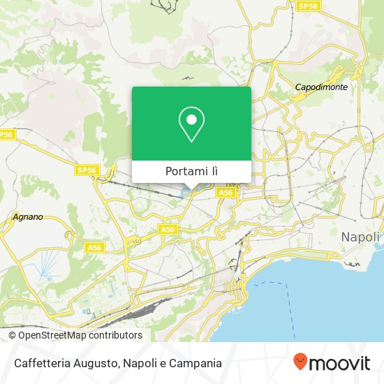 Mappa Caffetteria Augusto, Via dell'Epomeo, 2 80126 Napoli
