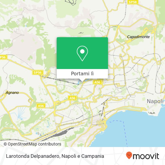 Mappa Larotonda Delpanadero, Via dell'Epomeo, 9 80126 Napoli