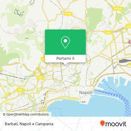 Mappa Barbati, Via Eduardo Suarez, 38 80129 Napoli