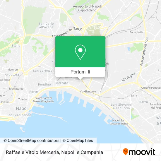 Mappa Raffaele Vitolo Merceria