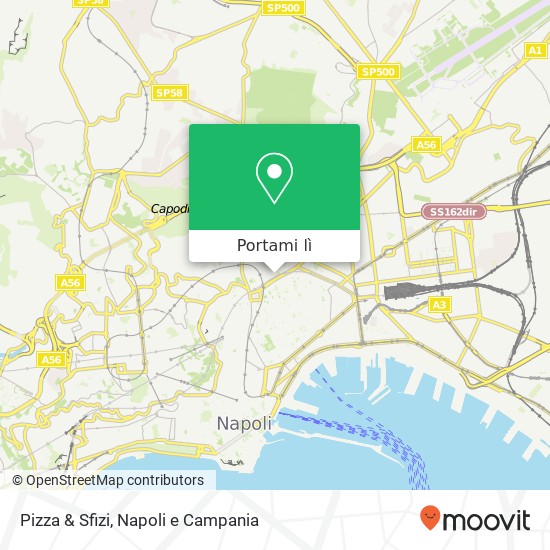 Mappa Pizza & Sfizi, Piazza Camillo Benso di Cavour, 141 Napoli