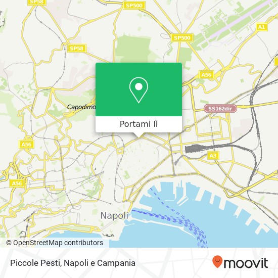 Mappa Piccole Pesti, Via Duomo, 8 80138 Napoli