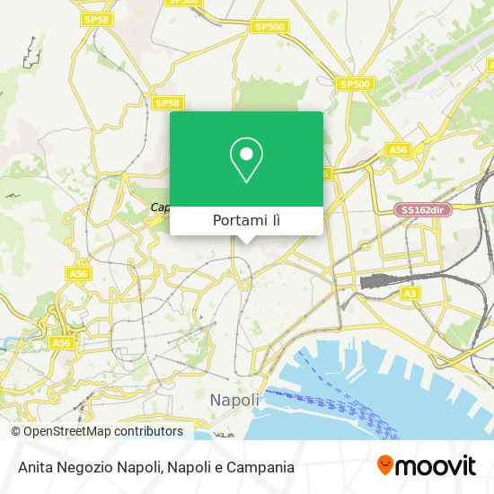 Mappa Anita Negozio Napoli