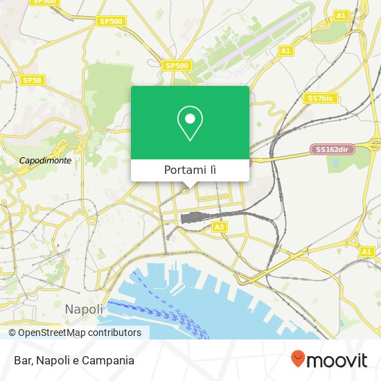 Mappa Bar, Via Pisa, 8 80143 Napoli