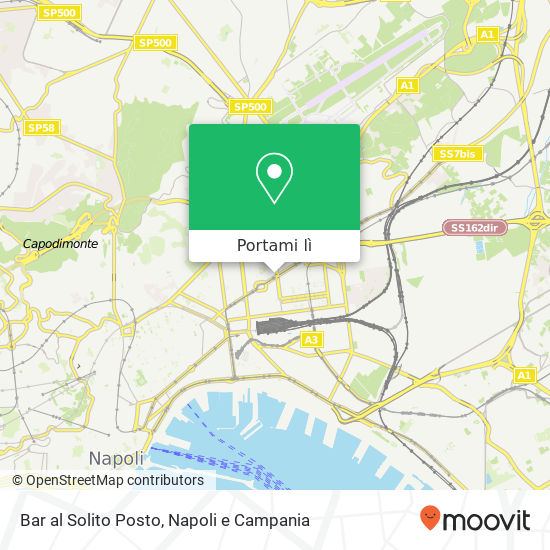 Mappa Bar al Solito Posto