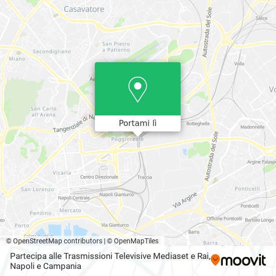 Mappa Partecipa alle Trasmissioni Televisive Mediaset e Rai