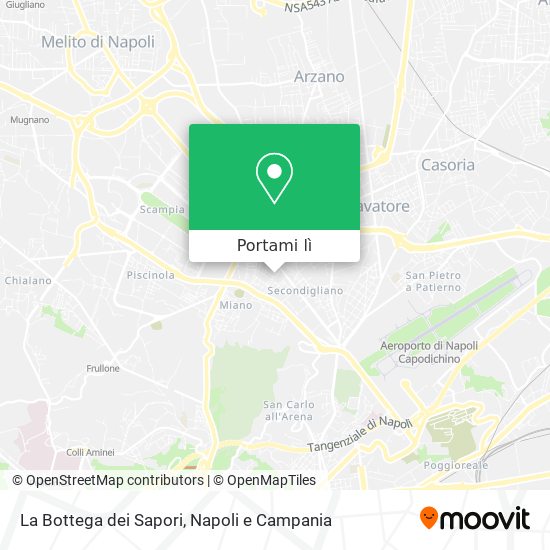 Mappa La Bottega dei Sapori