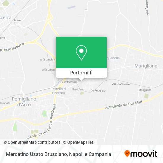 Mappa Mercatino Usato Brusciano