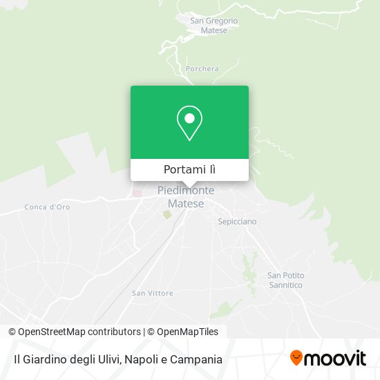 Mappa Il Giardino degli Ulivi