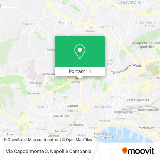 Mappa Via Capodimonte  3