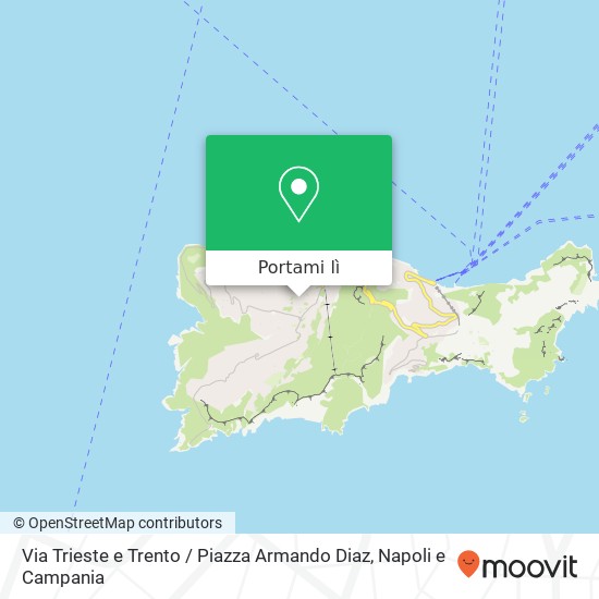 Mappa Via Trieste e Trento / Piazza Armando Diaz