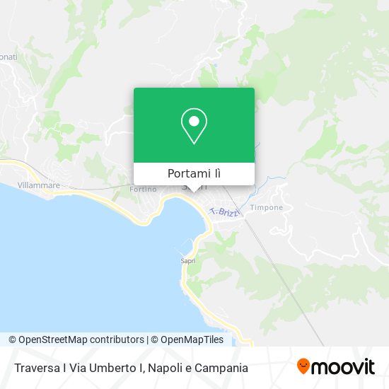 Mappa Traversa I Via Umberto I