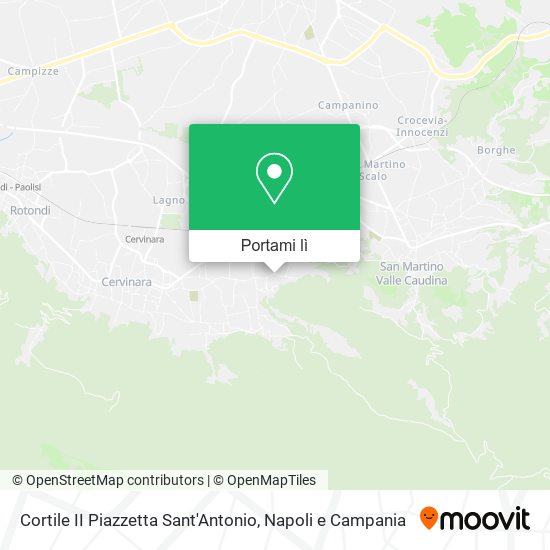 Mappa Cortile II Piazzetta Sant'Antonio