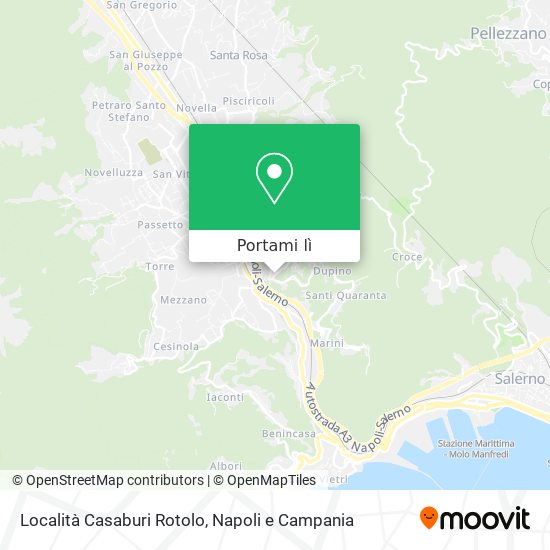 Mappa Località Casaburi Rotolo
