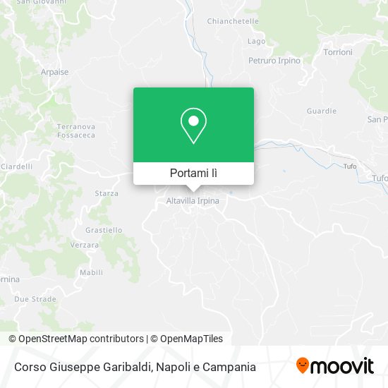 Mappa Corso Giuseppe Garibaldi