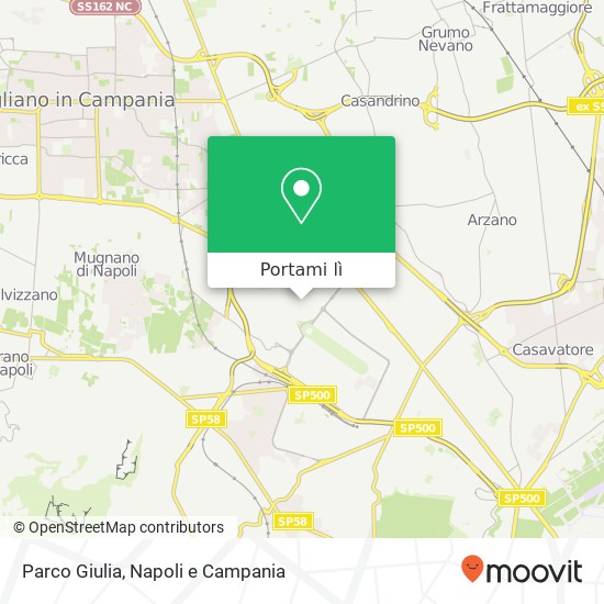 Mappa Parco Giulia