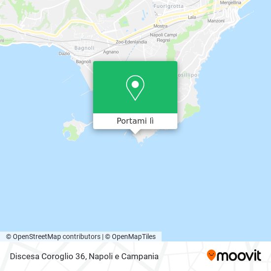 Mappa Discesa Coroglio 36
