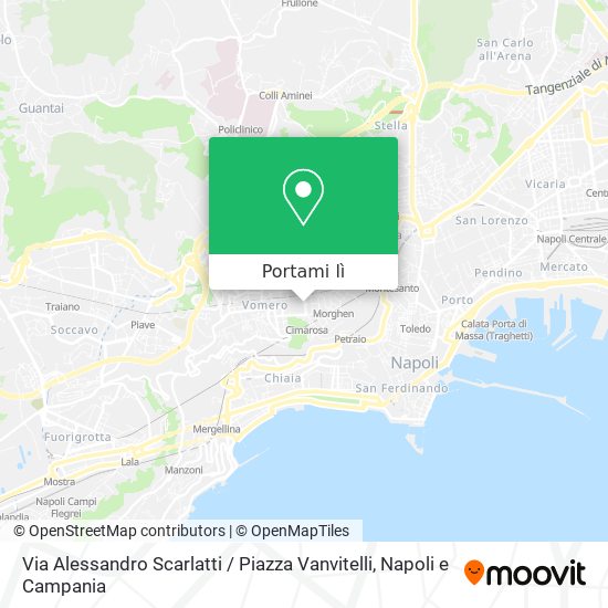 Mappa Via Alessandro Scarlatti / Piazza Vanvitelli