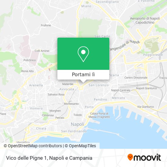 Mappa Vico delle Pigne 1